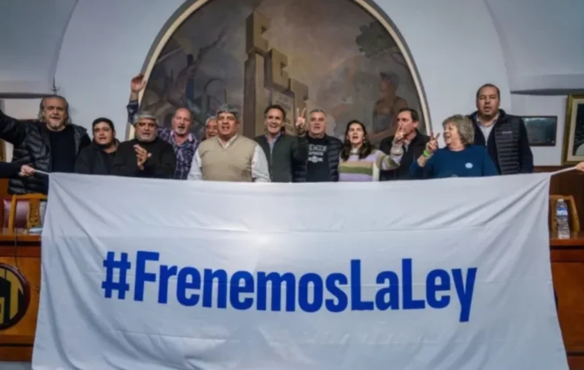 Organizados contra la Ley Bases