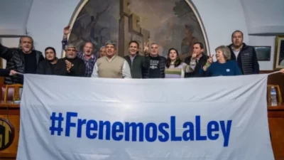 Organizados contra la Ley Bases