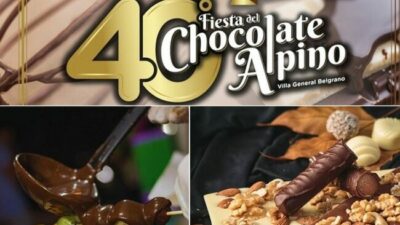 40ª Fiesta del Chocolate Alpino en Villa General Belgrano