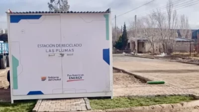 PAE entregó estaciones de reciclado en distintas localidades chubutenses