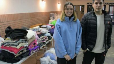 Colecta de comida y abrigo del Movimiento Solidario en Rosario: “Hubo un claro aumento de familias en situación de calle”