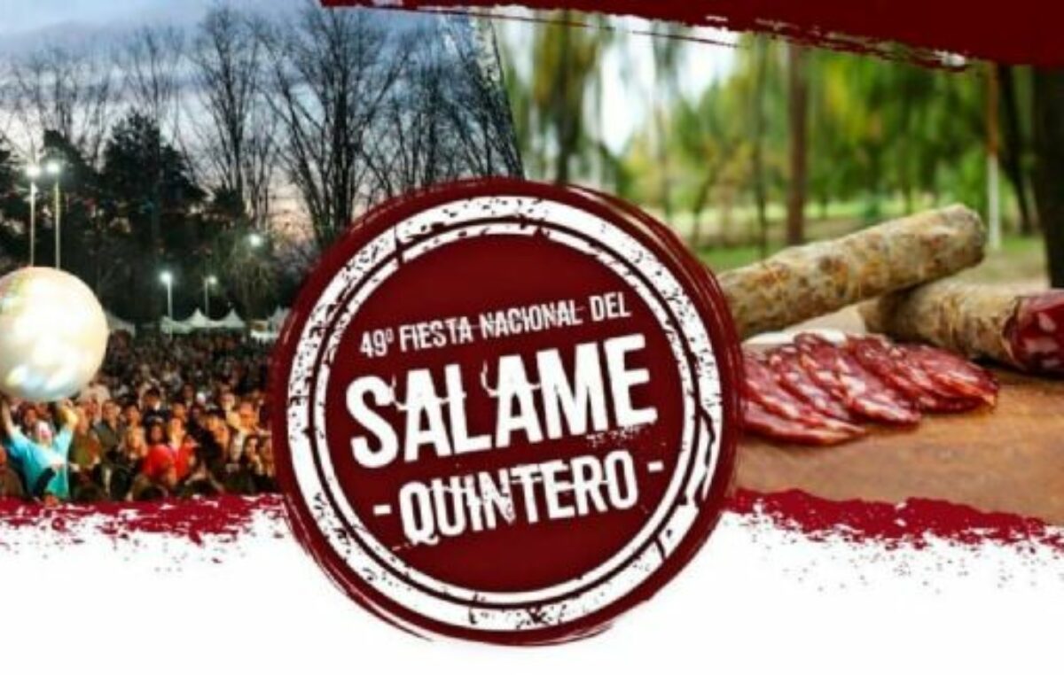 Fiesta Nacional del Salame Quintero en Mercedes, del 6 al 8 de septiembre