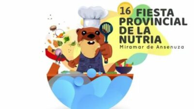 Miramar de Ansenuza: Festival de la nutria, una fiesta que combina arte y gastronomía