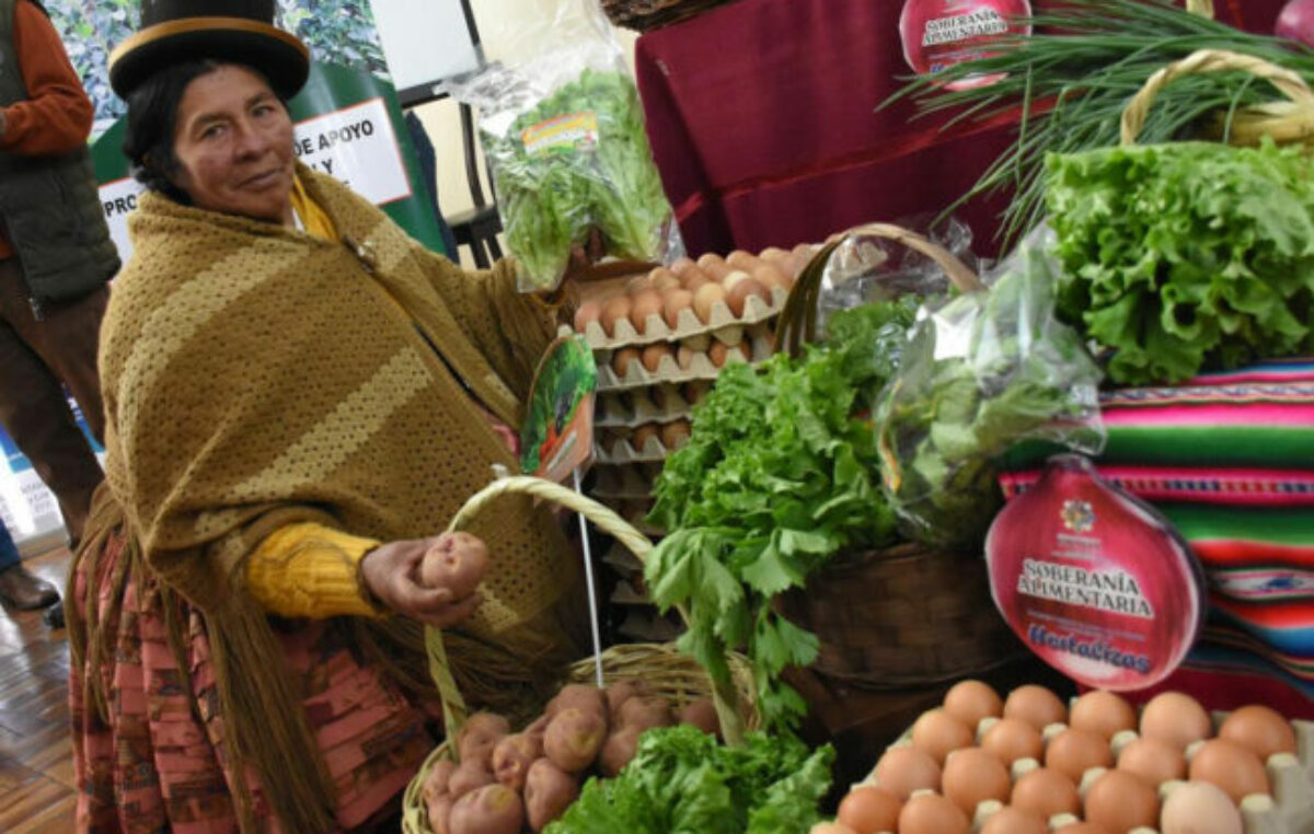 Ferias «del campo a la olla» se instalarán semanalmente en toda Bolivia