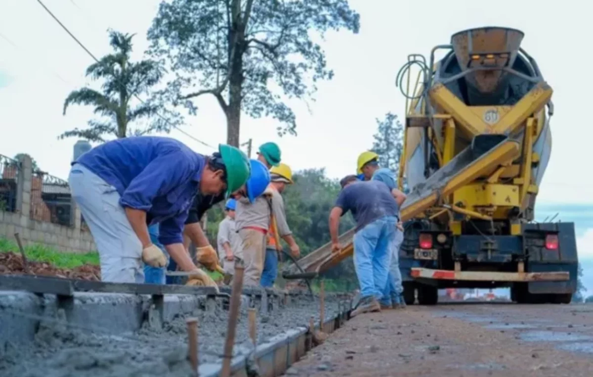 Misiones: Impulsado por la reactivación de obras, se recupera el empleo en la construcción