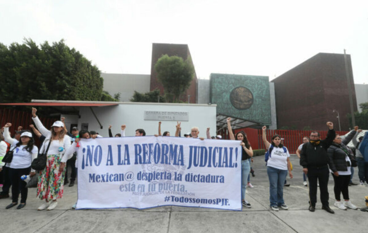 México: bloquean el acceso al Congreso para impedir la votación de la reforma judicial