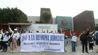 México: bloquean el acceso al Congreso para impedir la votación de la reforma judicial