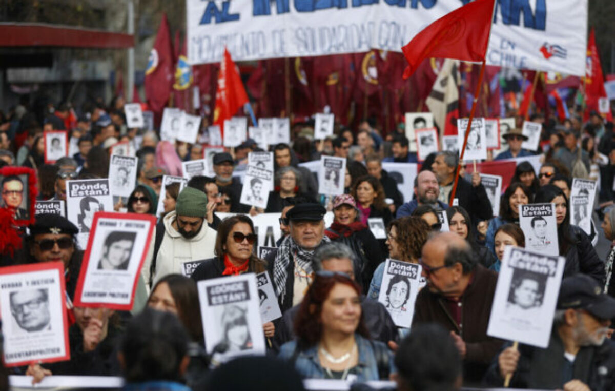 En Chile recuerdan a las víctimas de la dictadura de Pinochet