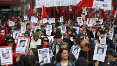 En Chile recuerdan a las víctimas de la dictadura de Pinochet