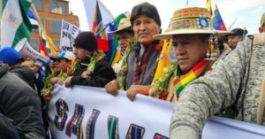 Bolivia: Evo Morales marcha contra Luis Arce