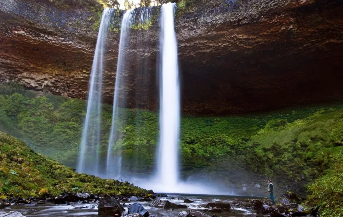 La cascada secreta que se encuentra en uno los lugares más lindos de Argentina