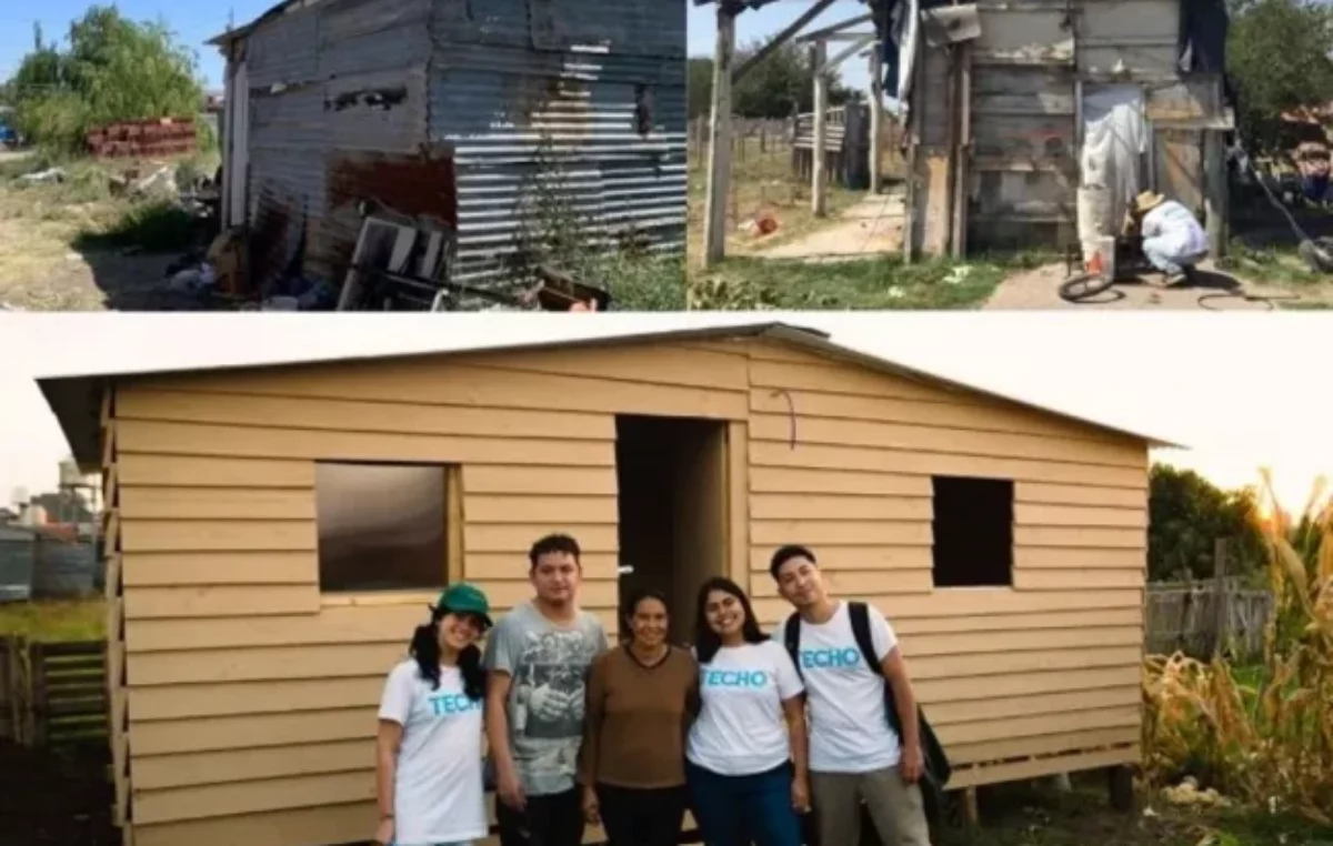 700 jóvenes voluntarios de distintas provincias desembarcan en Concordia para construir viviendas de emergencia