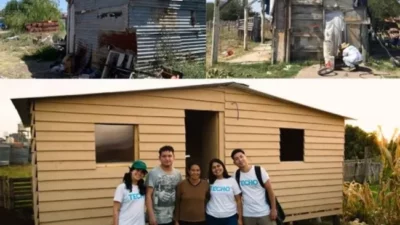 700 jóvenes voluntarios de distintas provincias desembarcan en Concordia para construir viviendas de emergencia