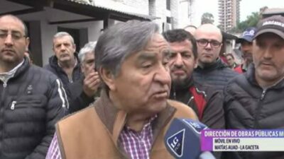 Trabajadores municipales de Tucumán hicieron un paro y denunciaron el desmantelamiento de Obras Públicas