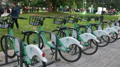 «Las Bicis»: la Municipalidad de Santa Fe incorporó 50 rodados y 10 estaciones