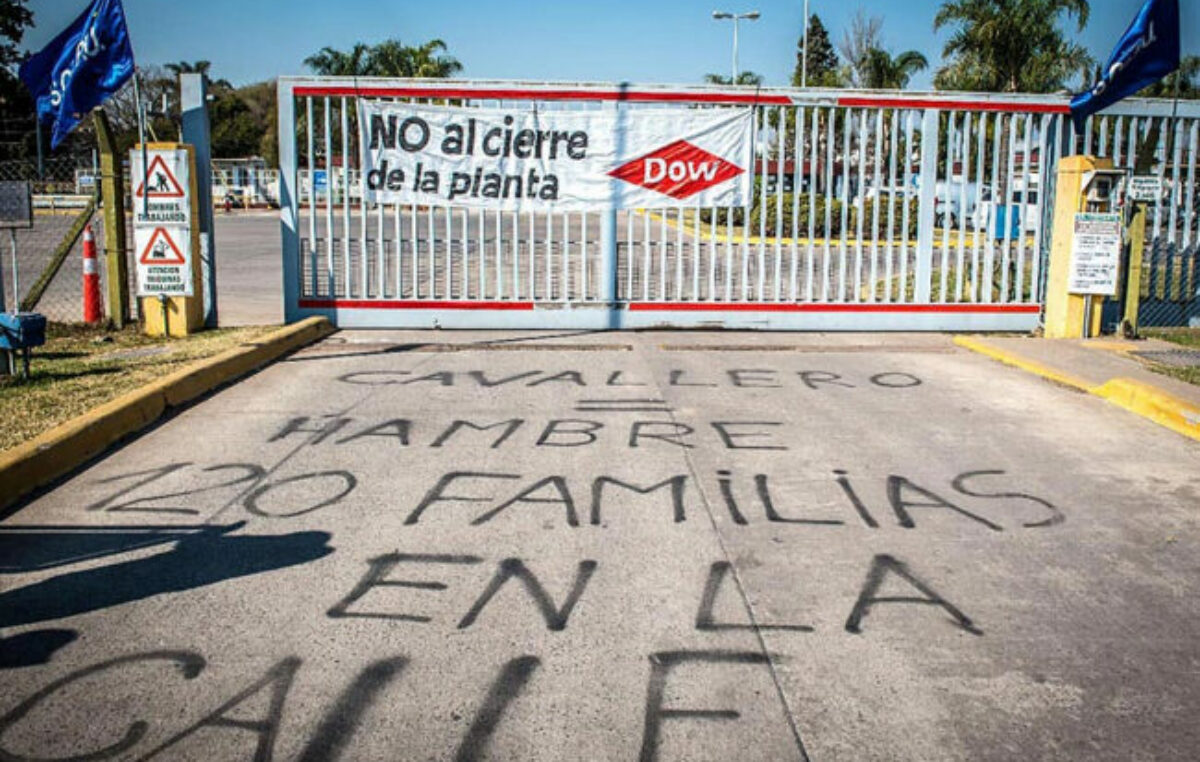 Expropiación de Dow: «Observar si el oficialismo sostiene en los hechos el apoyo declamado a los 120 trabajadores en riesgo»