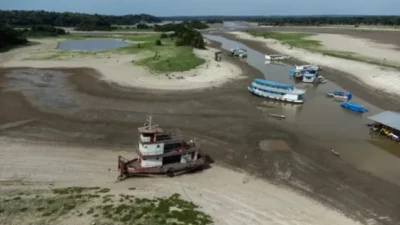 Río Amazonas sufre las consecuencias del cambio climático