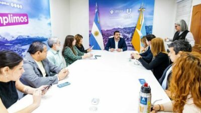 El intendente de Ushuaia recibió a integrantes de la Red de Gobiernos Locales por la Sustentabilidad