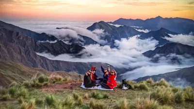 Las yungas: un pueblito tranquilo donde se puede “caminar en las nubes”