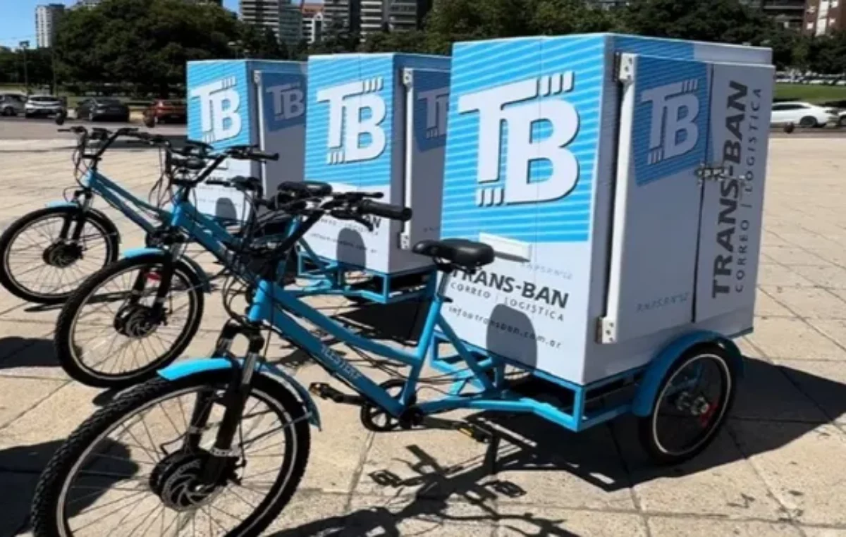 Arranca en Rosario el sistema de bicicletas cargo eléctricas para cadetería