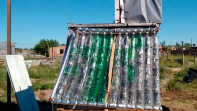 El Fortín: construyen termotanques solares para quienes más los necesitan