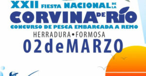 Herradura, Formosa: La XXII Fiesta Nacional de la Corvina de Río 2025 será el 2 de marzo