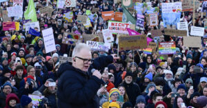 Más de 30 mil alemanes se manifestaron contra la ultraderecha en Berlín