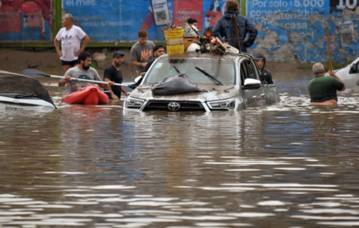 Milei y la inundación