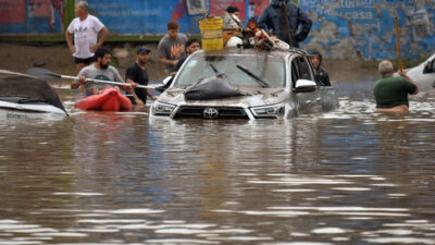 Milei y la inundación