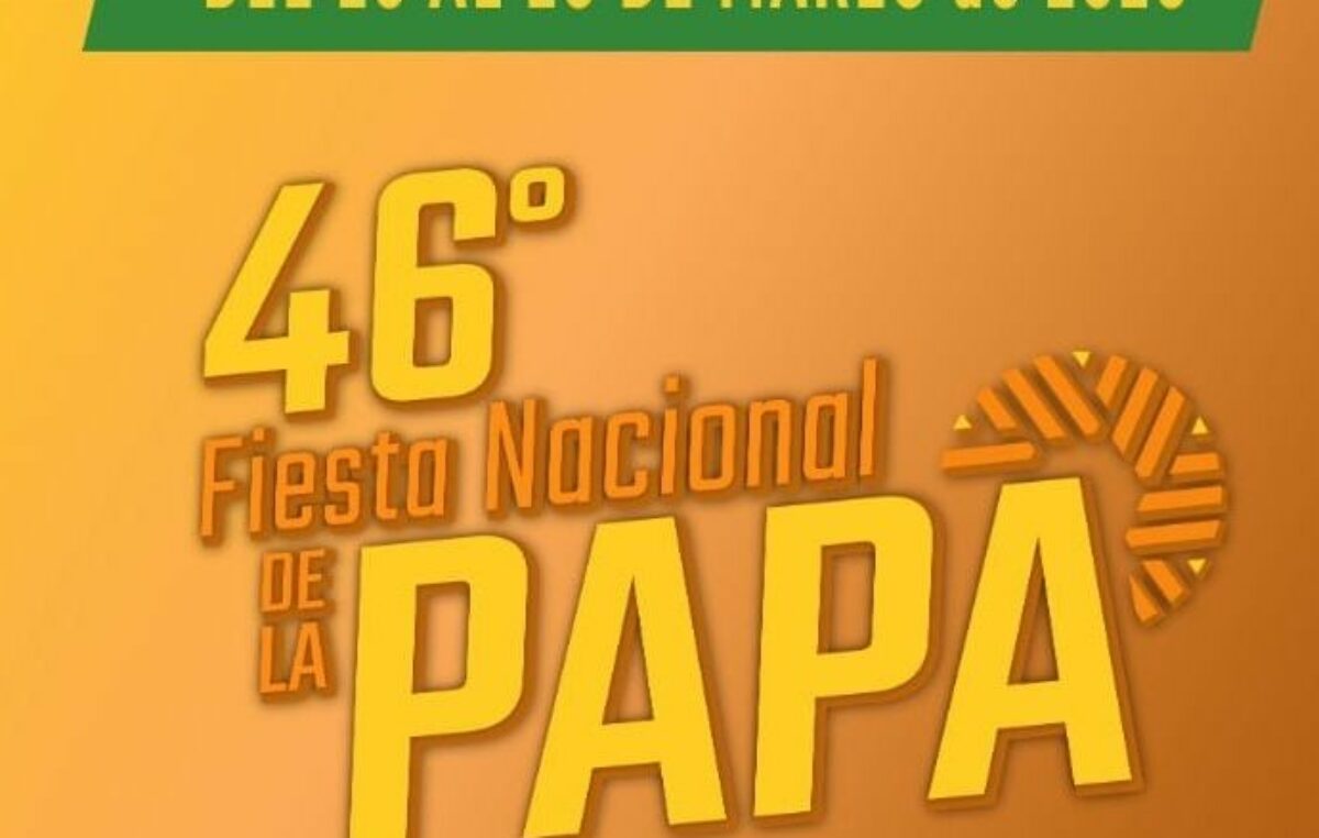 Fiesta Nacional de la Papa: Nicanor Otamendi se prepara para cuatro días de celebración