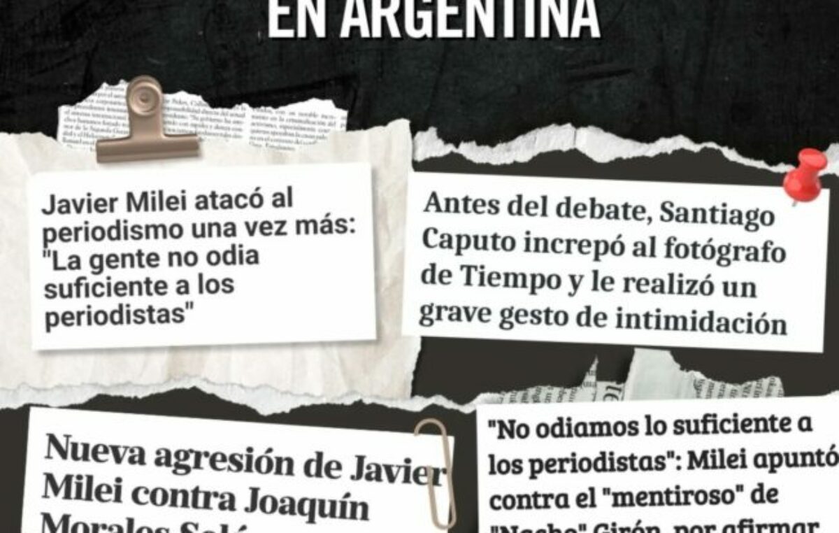 Amnistía Internacional alerta por el avance sobre la libertad de prensa en Argentina