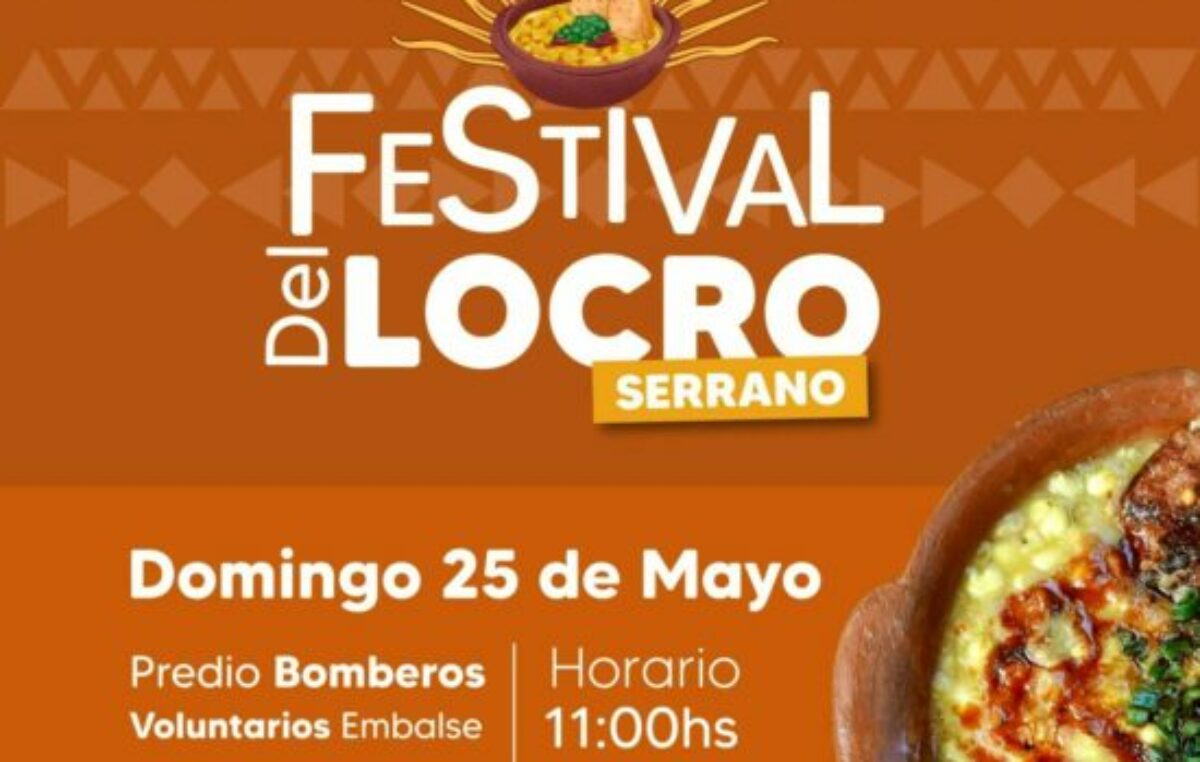 Embalse celebra la segunda edición del «Festival del Locro Serrano»