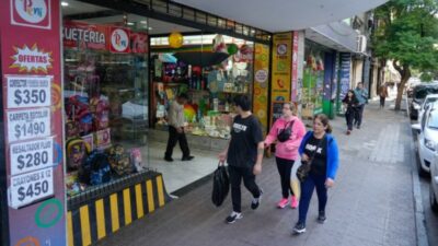 Rosario: Comerciantes de calle San Luis se quejan de la fuerte caída de ventas