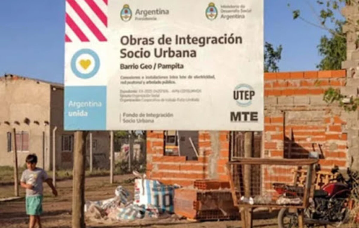 Golpe a los barrios populares: el Gobierno Nacional eliminó el FISU