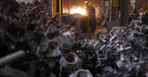 La industria metalúrgica con caídas históricas