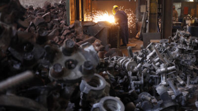 La industria metalúrgica con caídas históricas
