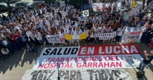 «Milei nos quiere vaciar y destruir», trabajadores del Garrahan no detienen su lucha y anunciaron nuevas medidas de fuerza