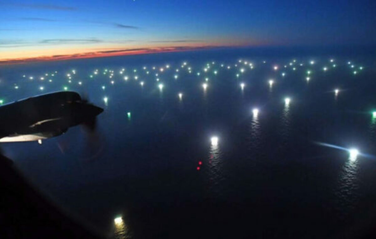 De calamares y otros bichos usurpados en el Mar Argentino