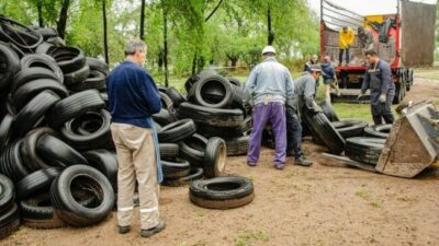 Economía Circular: más de 2.000 toneladas de neumáticos ya fueron retiradas en la provincia de Córdoba