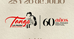 Se viene el  41° Festival Nacional de Tango en La  Falda 2025