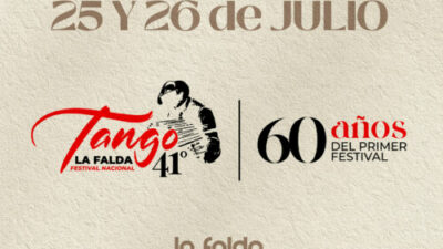 Se viene el  41° Festival Nacional de Tango en La  Falda 2025