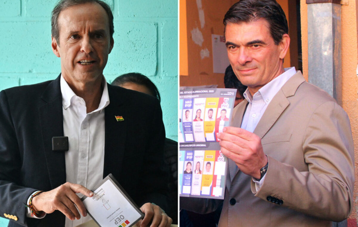 Bolivia: Dos candidatos de derecha irán al balotaje y culmina el ciclo del MAS
