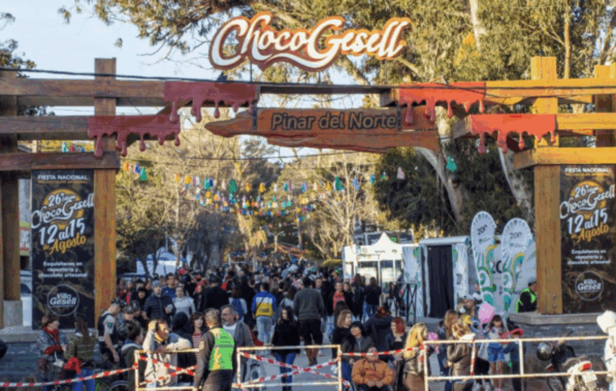 Villa Gesell celebra la 29° Fiesta Nacional del Chocolate Artesanal del 15 al 17 de agosto