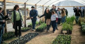La Francia inauguró su planta de compostaje y vivero, hito en políticas ambientales e inclusivas