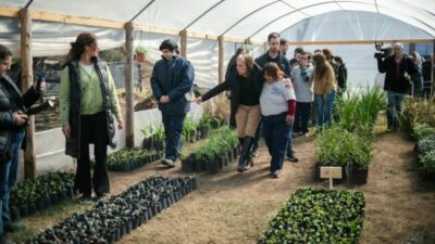 La Francia inauguró su planta de compostaje y vivero, hito en políticas ambientales e inclusivas