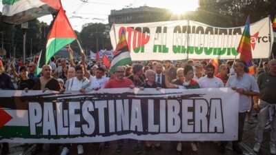 Huelga general en Italia en medio de protestas en solidaridad con Gaza