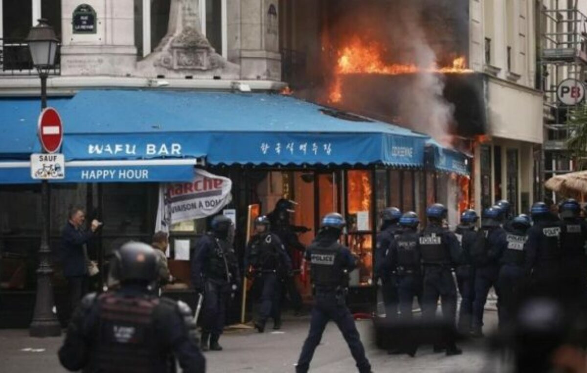 Francia en alerta por masivas protestas contra el ajuste económico