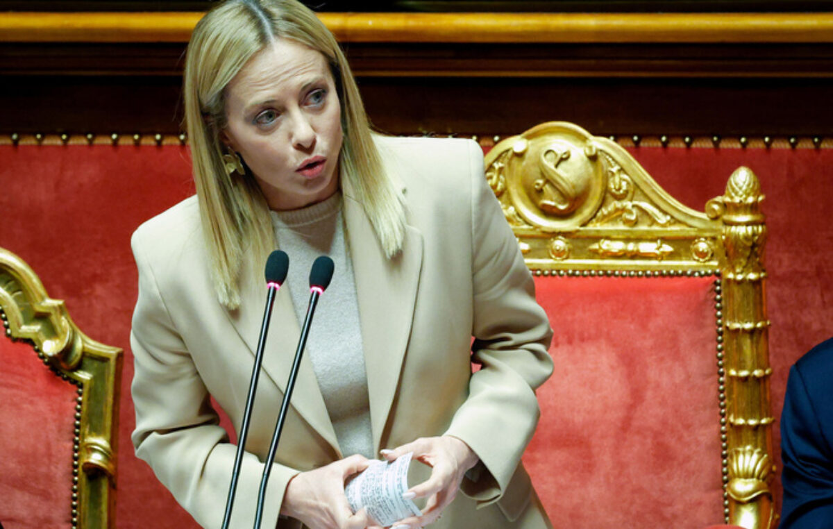 La política antiinmigrante marcó los tres años de gobierno de Meloni