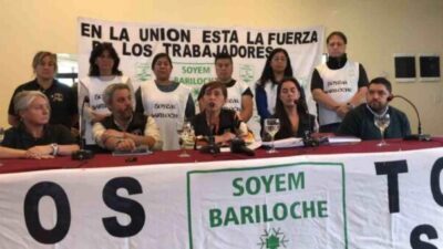 El SOyEM reclama un bono al municipio de Bariloche tras duplicar los sueldos a la planta política