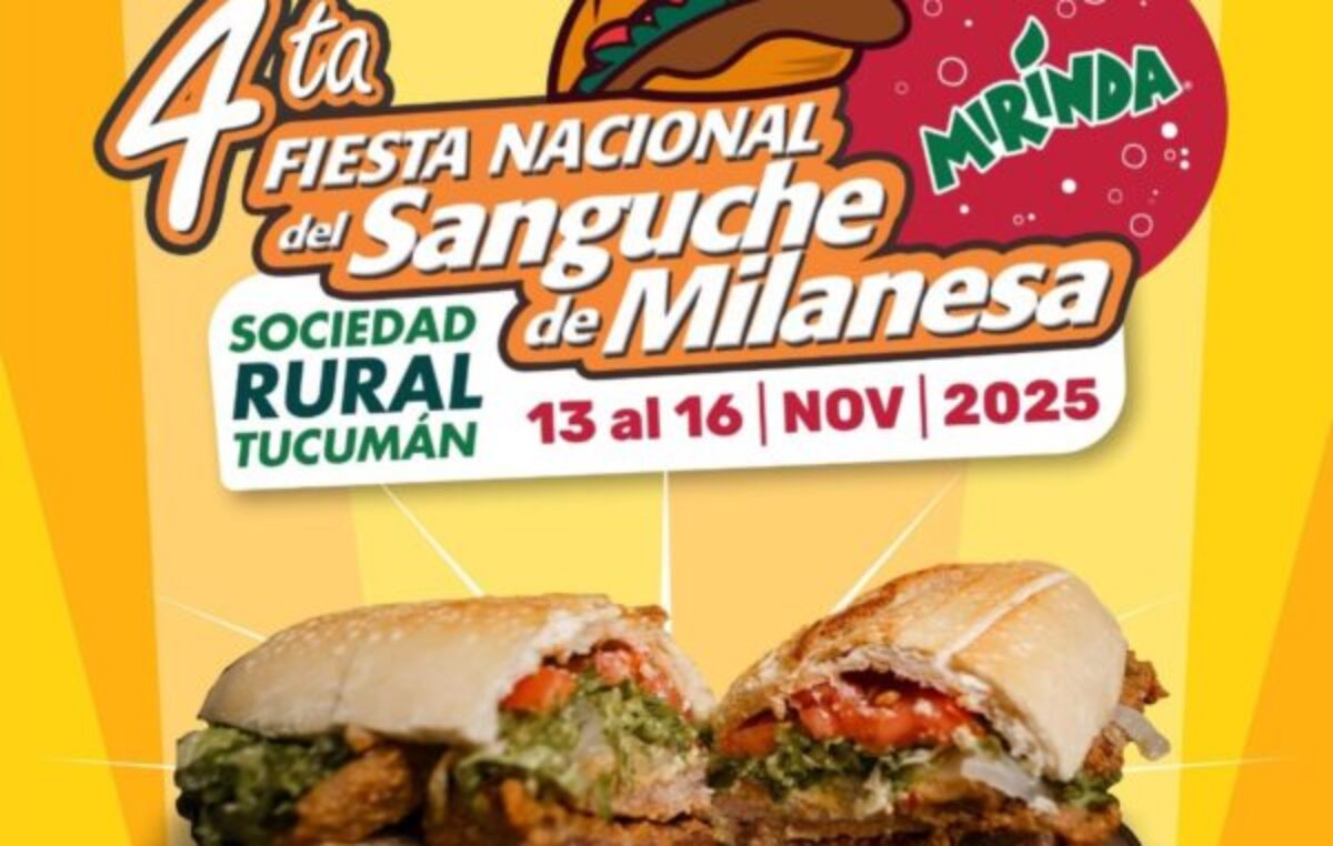 Tucumán celebró su sabor más querido con la 4ª Fiesta Nacional del Sánguche de Milanesa